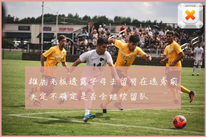 雄鹿老板透露字母去留将在选秀前决定不确定是否会继续留队
